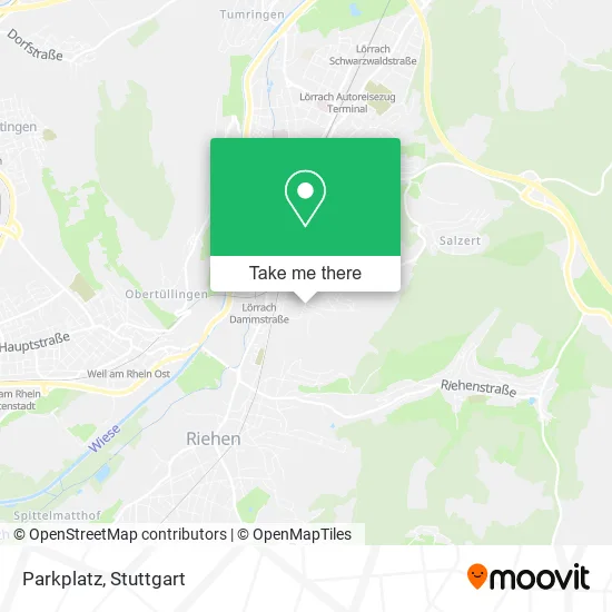 Карта Parkplatz