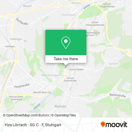 Hza Lörrach - SG C - F map