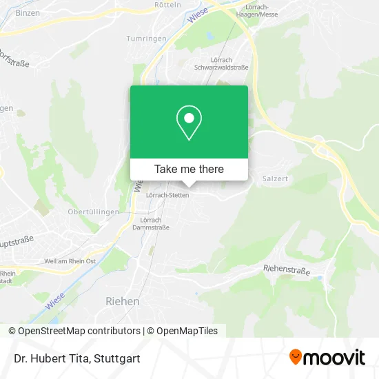 Карта Dr. Hubert Tita