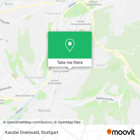 Карта Kanzlei Greinwald