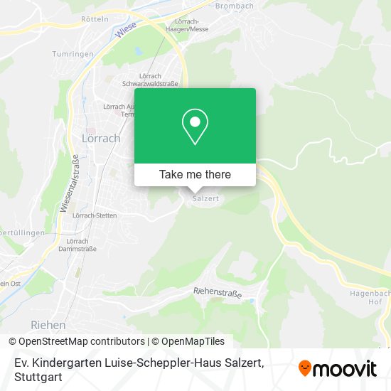 Ev. Kindergarten Luise-Scheppler-Haus Salzert map
