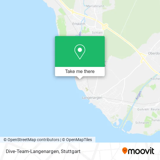 Карта Dive-Team-Langenargen