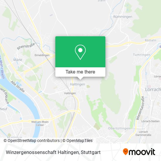 Карта Winzergenossenschaft Haltingen