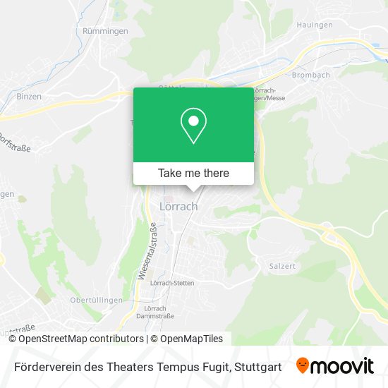 Förderverein des Theaters Tempus Fugit map