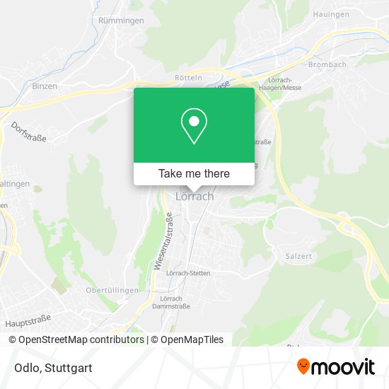Карта Odlo