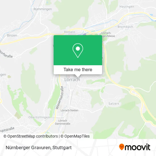 Карта Nürnberger Gravuren