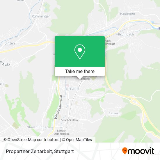 Карта Propartner Zeitarbeit