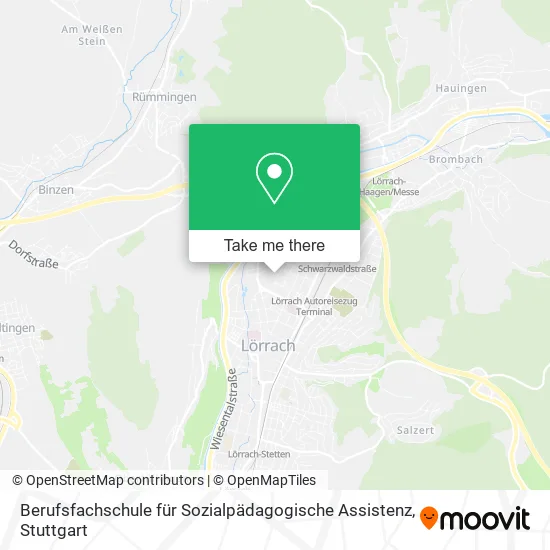 Карта Berufsfachschule für Sozialpädagogische Assistenz