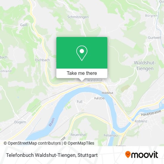 Telefonbuch Waldshut-Tiengen map