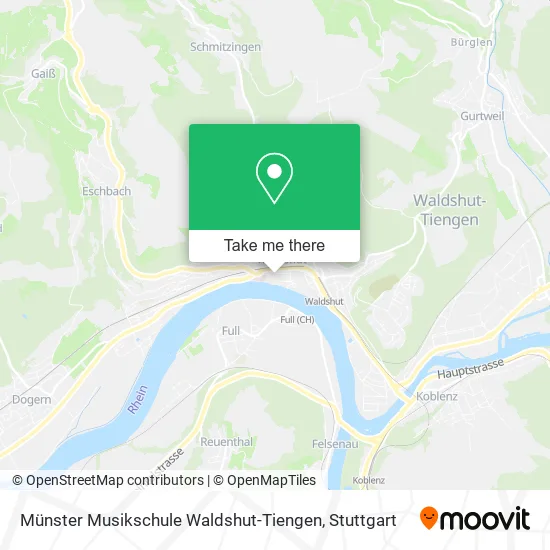 Карта Münster Musikschule Waldshut-Tiengen