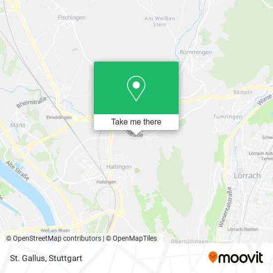 Карта St. Gallus