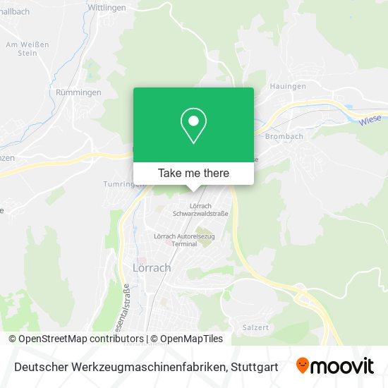 Deutscher Werkzeugmaschinenfabriken map