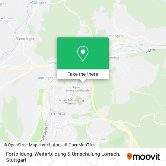 Fortbildung, Weiterbildung & Umschulung Lörrach map