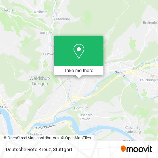 Карта Deutsche Rote Kreuz