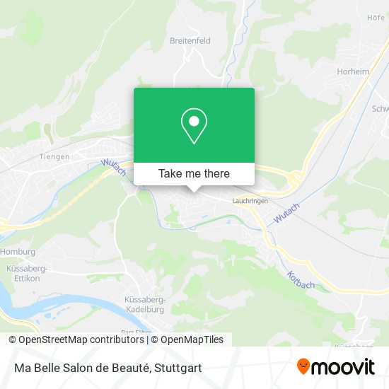 Ma Belle Salon de Beauté map