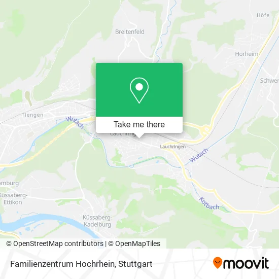 Карта Familienzentrum Hochrhein