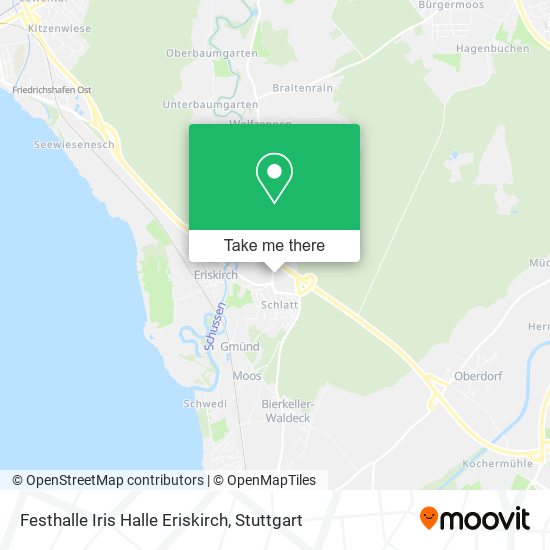 Festhalle Iris Halle Eriskirch map