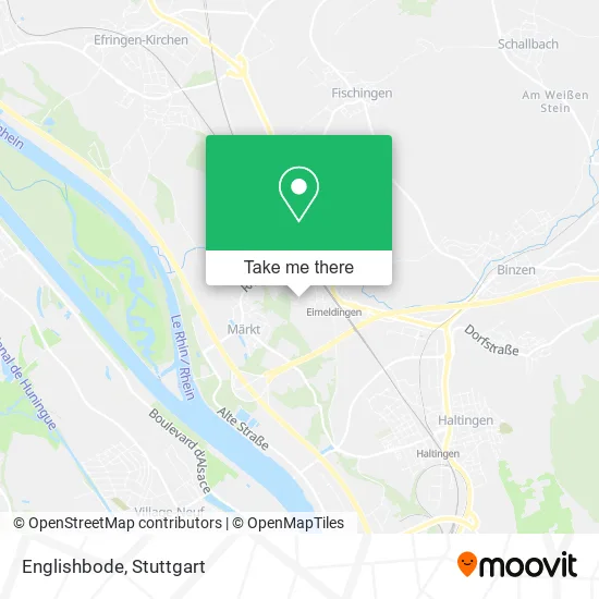 Карта Englishbode
