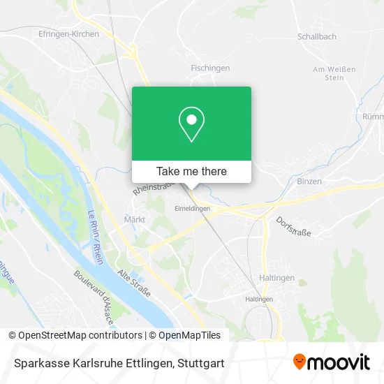 Карта Sparkasse Karlsruhe Ettlingen