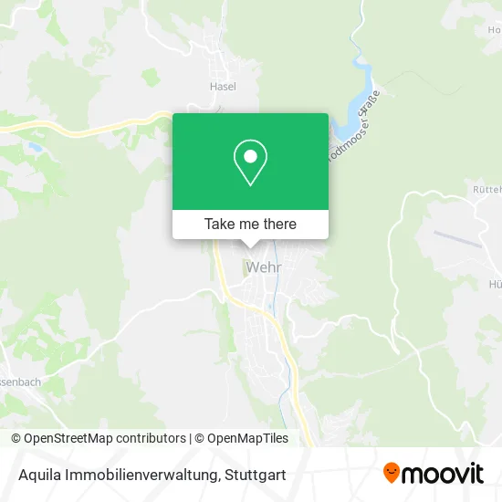 Карта Aquila Immobilienverwaltung