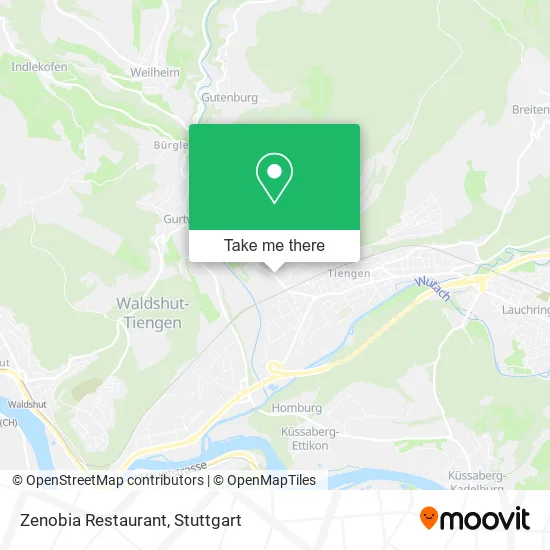 Карта Zenobia Restaurant