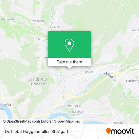 Dr. Lioba Hoggenmüller map