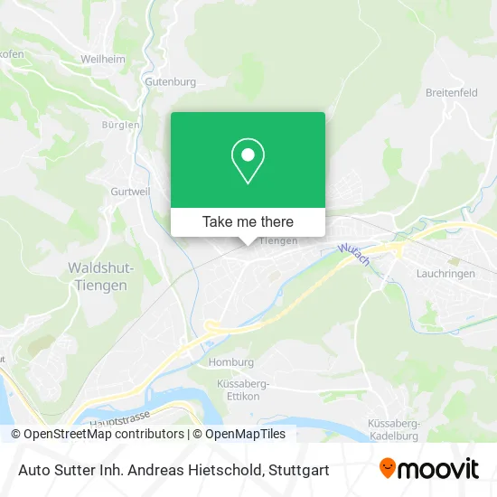 Карта Auto Sutter Inh. Andreas Hietschold