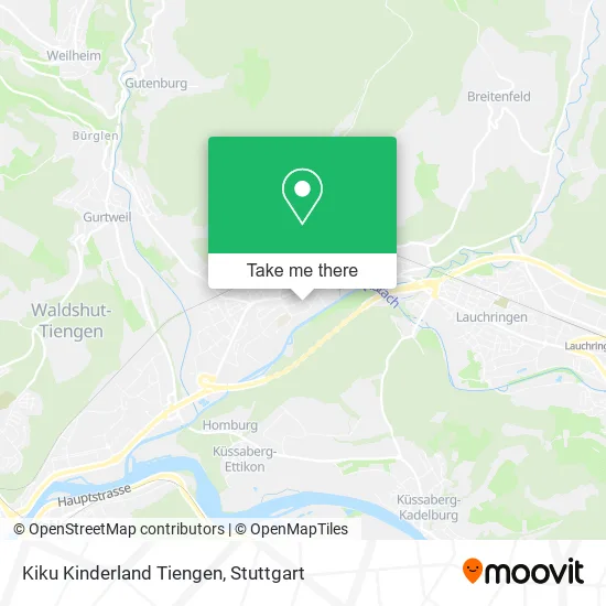 Карта Kiku Kinderland Tiengen