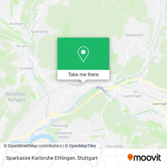 Карта Sparkasse Karlsruhe Ettlingen