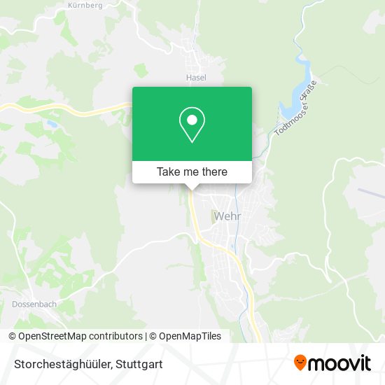 Storchestäghüüler map