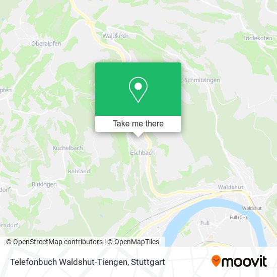 Карта Telefonbuch Waldshut-Tiengen