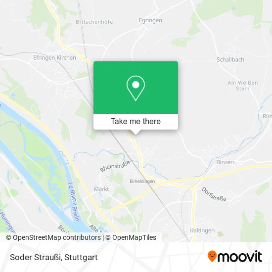Карта Soder Straußi