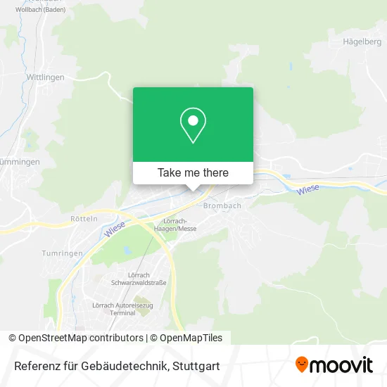 Карта Referenz für Gebäudetechnik