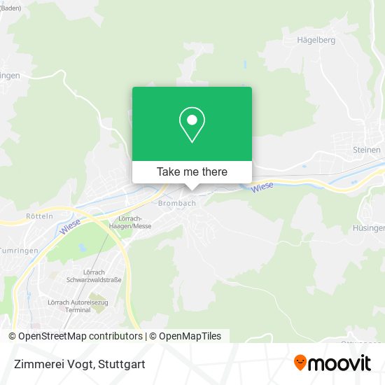 Zimmerei Vogt map