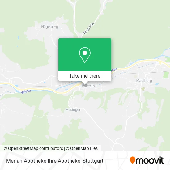 Карта Merian-Apotheke Ihre Apotheke