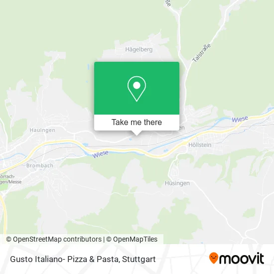 Карта Gusto Italiano- Pizza & Pasta