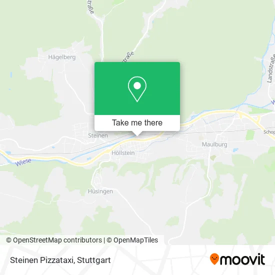 Карта Steinen Pizzataxi