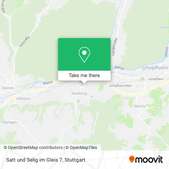 Карта Satt und Selig im Gleis 7