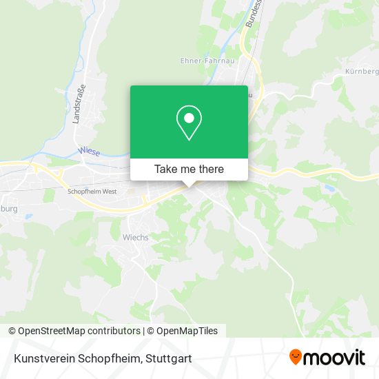 Kunstverein Schopfheim map