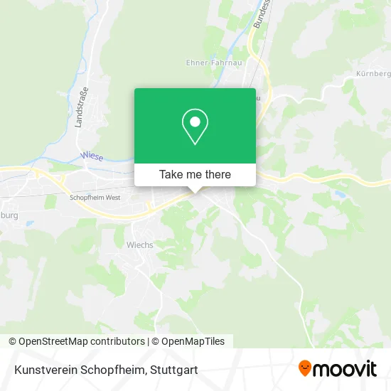 Карта Kunstverein Schopfheim