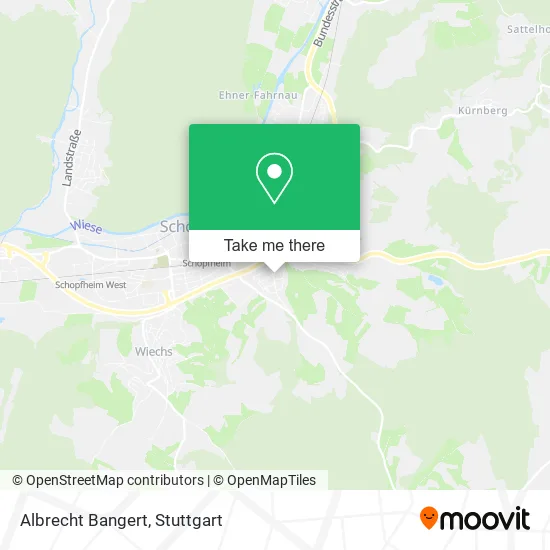 Карта Albrecht Bangert