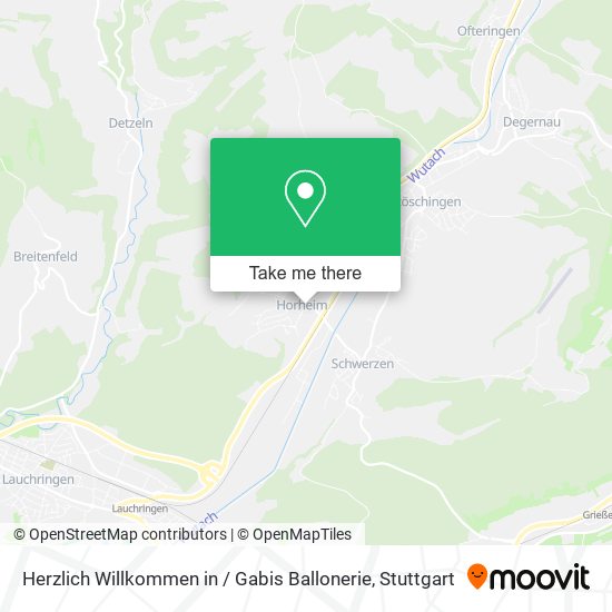 Herzlich Willkommen in / Gabis Ballonerie map