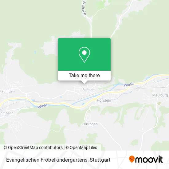 Карта Evangelischen Fröbelkindergartens