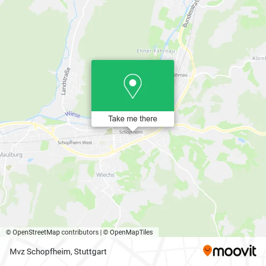 Карта Mvz Schopfheim