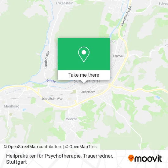 Карта Heilpraktiker für Psychotherapie, Trauerredner