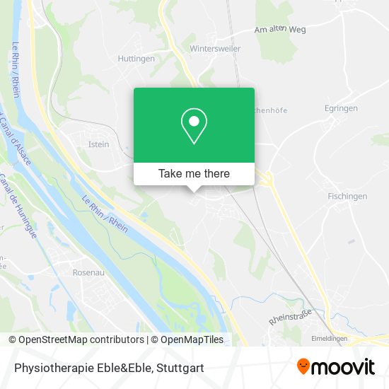 Physiotherapie Eble&Eble map