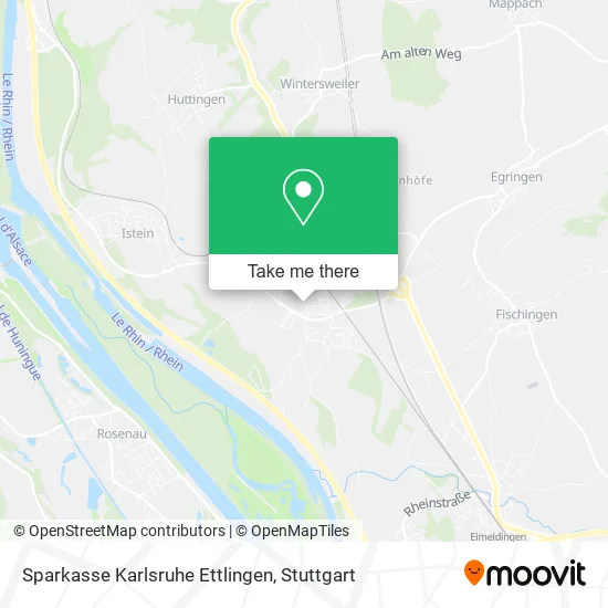 Карта Sparkasse Karlsruhe Ettlingen
