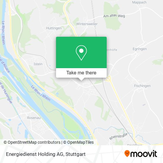 Energiedienst Holding AG map