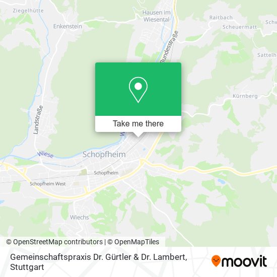 Gemeinschaftspraxis Dr. Gürtler & Dr. Lambert map