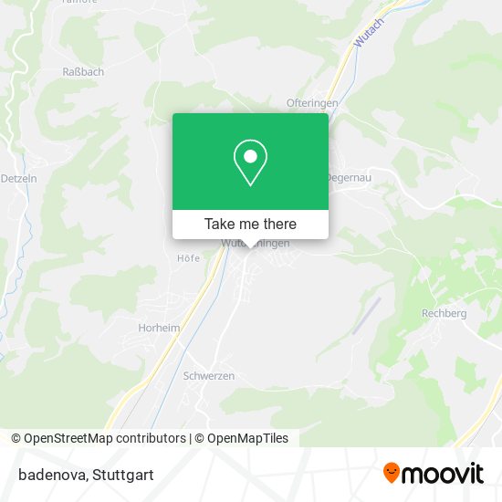 Карта badenova